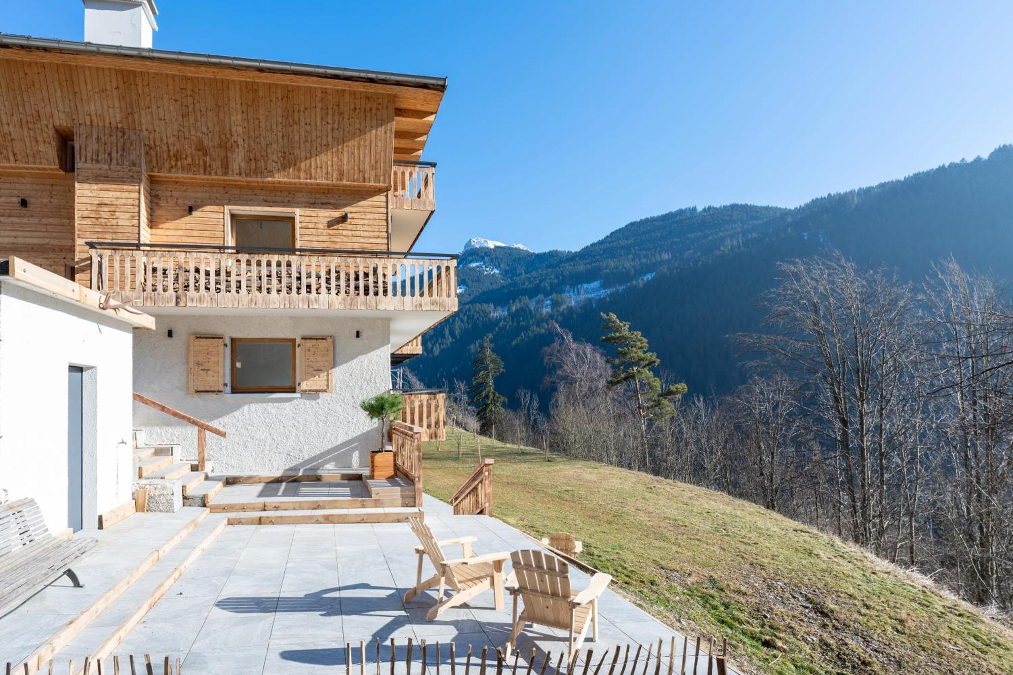 Chalet Flachaire Abondance Eksteriør billede