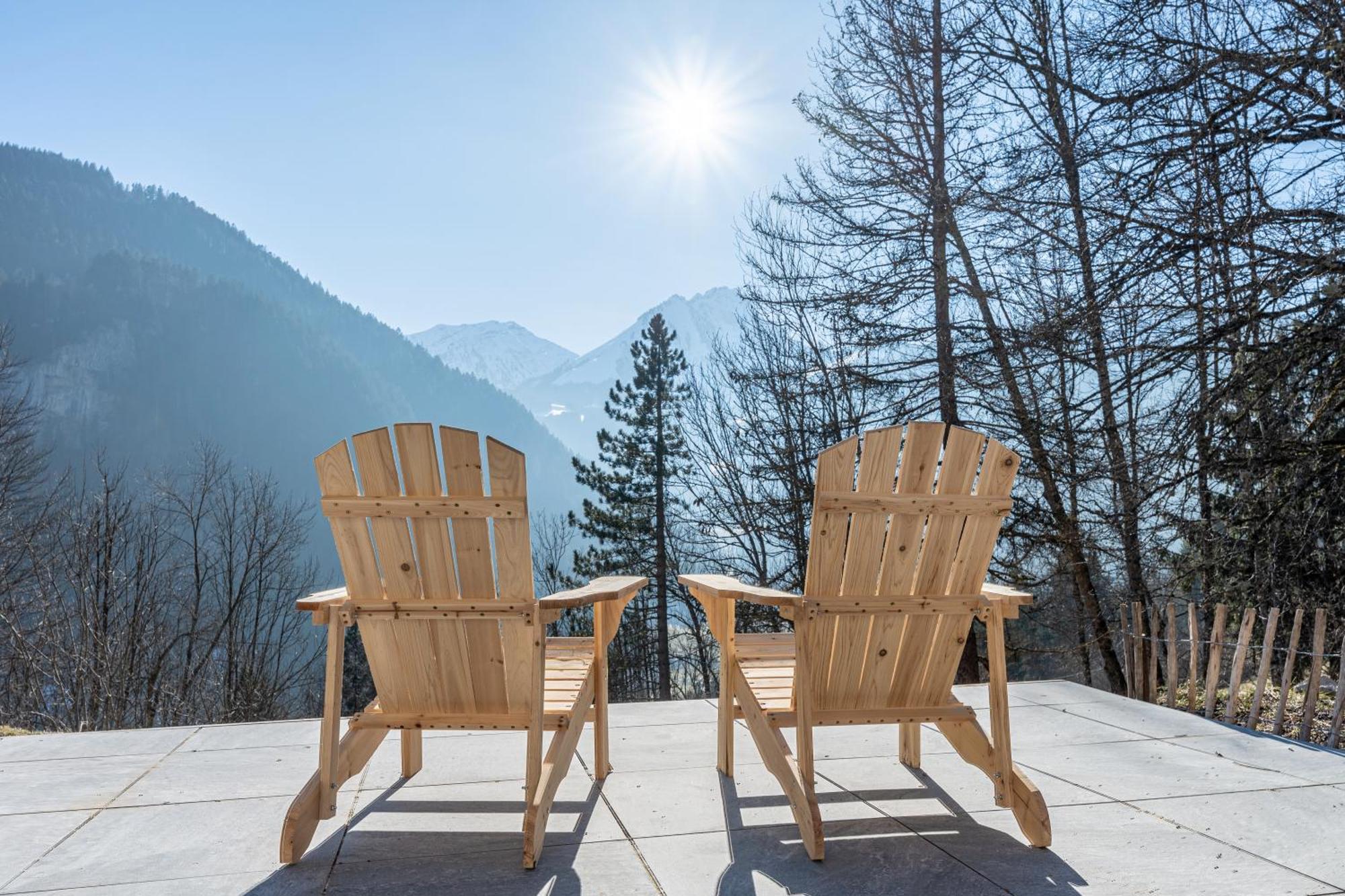 Chalet Flachaire Abondance Eksteriør billede